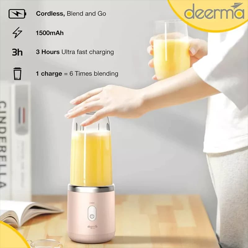 مخلوط‌کن شارژی درما | Deerma Blender NU05 — تصویر ۵