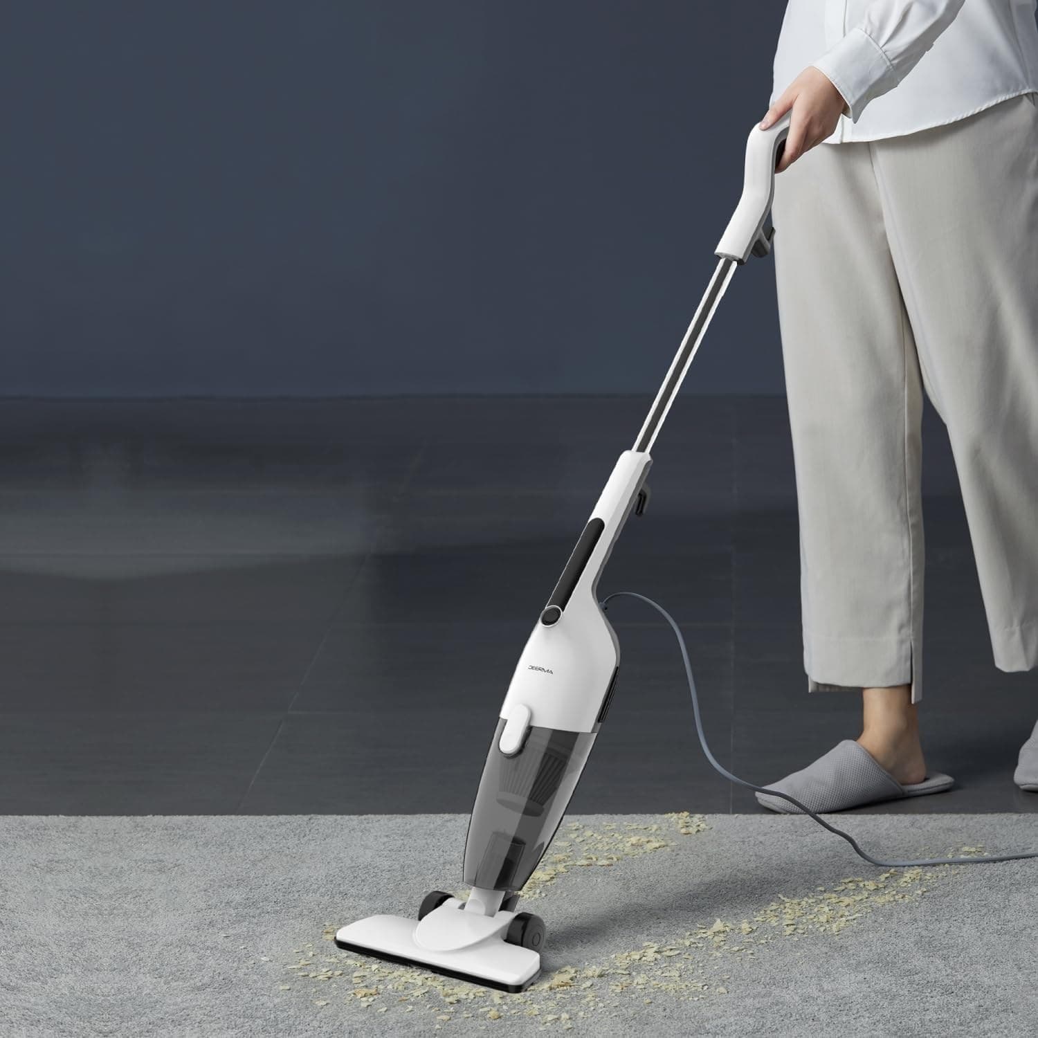 جارو برقی درما | Deerma DX120C Handheld Vacuum Cleaner — تصویر ۱۲