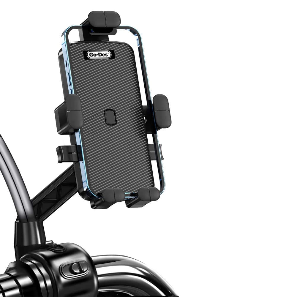 پایه نگهدارنده گوشی دوچرخه و موتورسیکلت Go-Des GD-HD905 | مقاوم، ایمن و قابل تنظیم — تصویر ۶