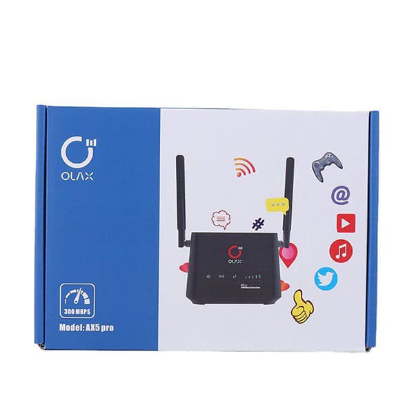 Olax AX5 L443 300Mbps Wireless Modem Router — تصویر ۶