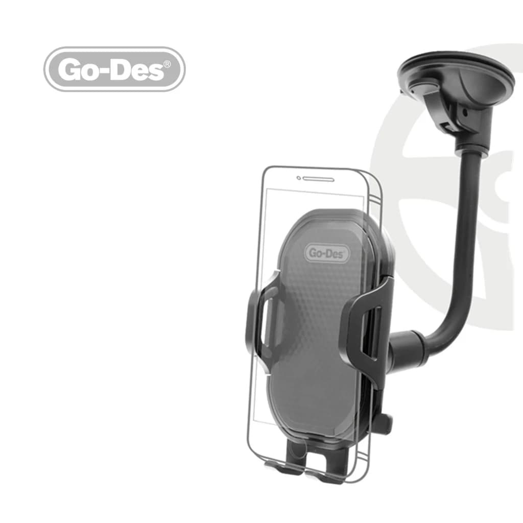 پایه نگهدارنده گوشی خودرو Go-Des مدل GD-HD651 | هولدر داشبورد و شیشه جلو با چرخش 360 درجه — تصویر ۴