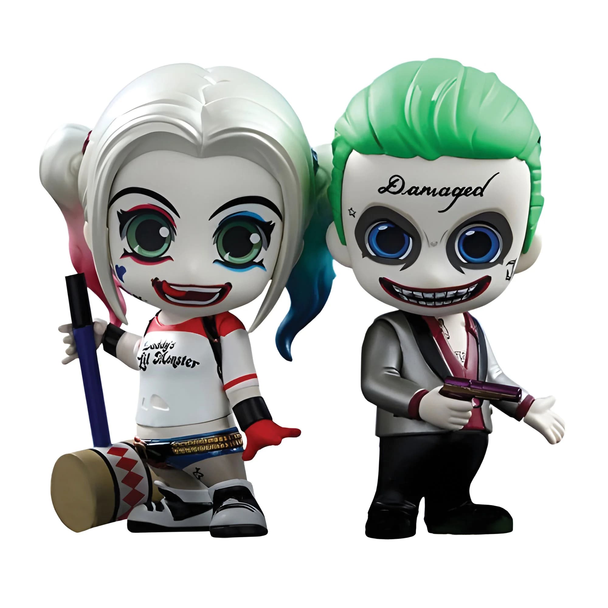 فیگور هات تویز مدل جوخه انتحار جوکر و هارلی کویین Suicide Squad The joker & Harley Quinn — تصویر ۲