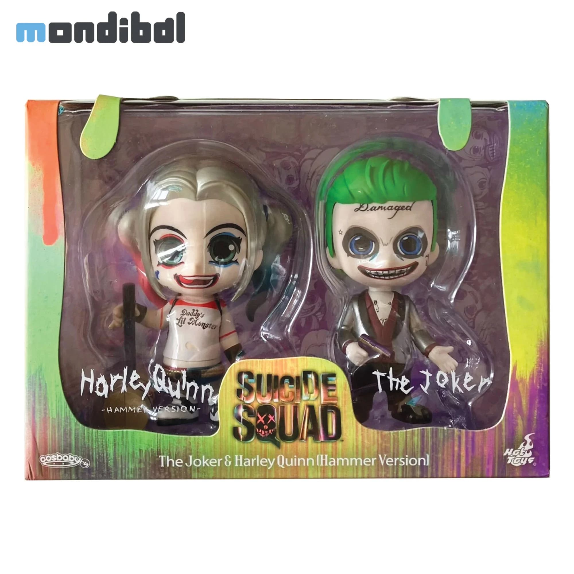 فیگور هات تویز مدل جوخه انتحار جوکر و هارلی کویین Suicide Squad The joker & Harley Quinn — تصویر ۳