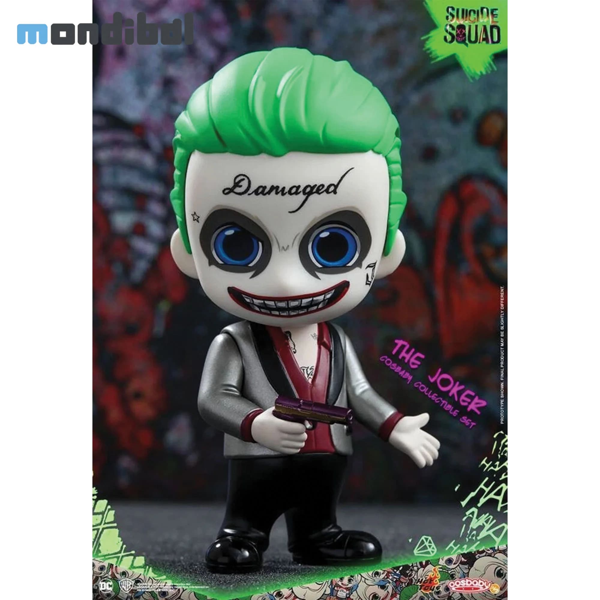 فیگور هات تویز مدل جوخه انتحار جوکر و هارلی کویین Suicide Squad The joker & Harley Quinn — تصویر ۴