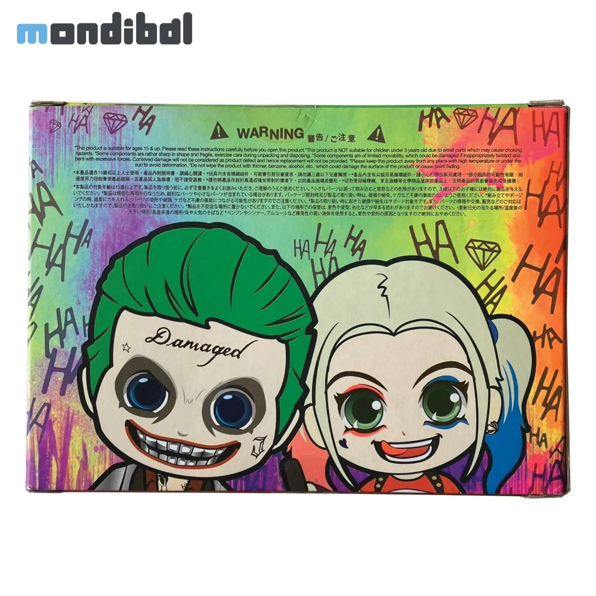 فیگور هات تویز مدل جوخه انتحار جوکر و هارلی کویین Suicide Squad The joker & Harley Quinn — تصویر ۷