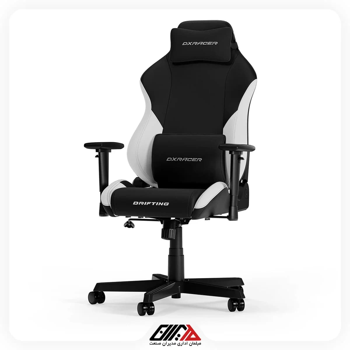 صندلی گیمینگ DXRacer DRIFTING L Black & White — تصویر ۲