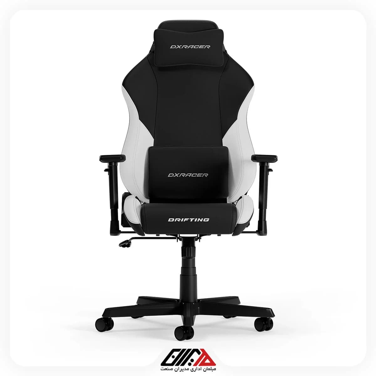 صندلی گیمینگ DXRacer DRIFTING L Black & White — تصویر ۷
