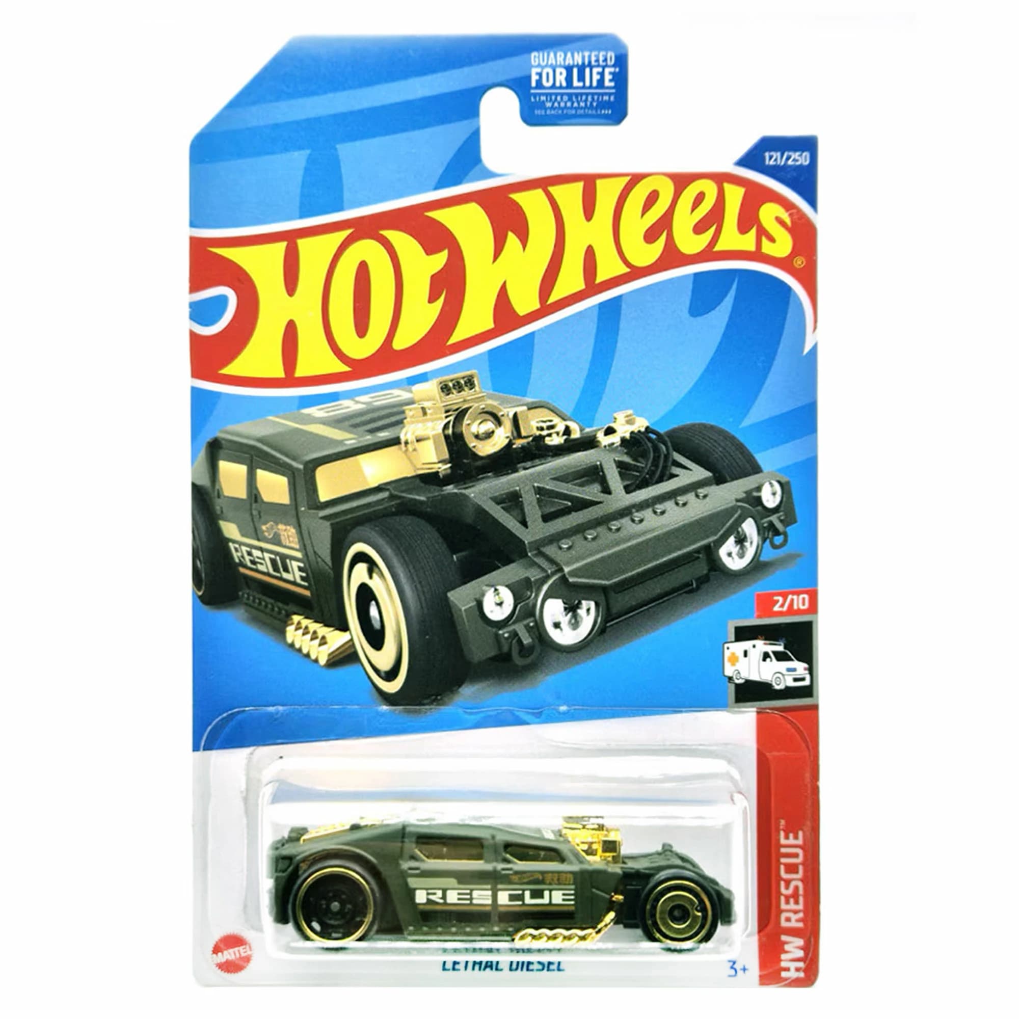 ماشین هات ویلز مدل Hot Wheels Lethal Diesel