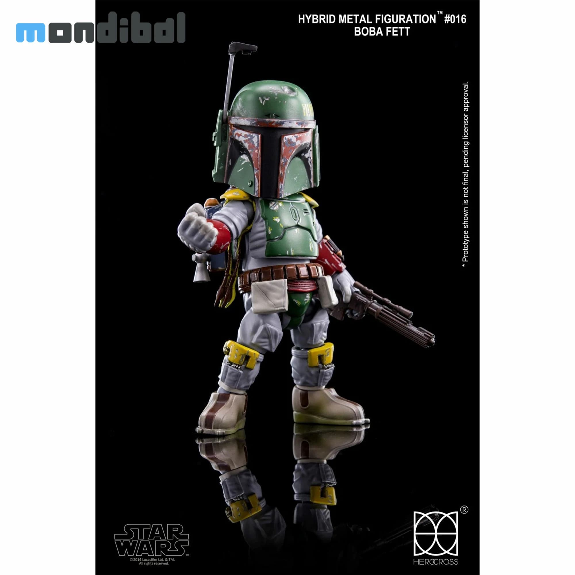 اکشن فیگور هیرو کراس مدل بوبا فت Boba Fett — تصویر ۹