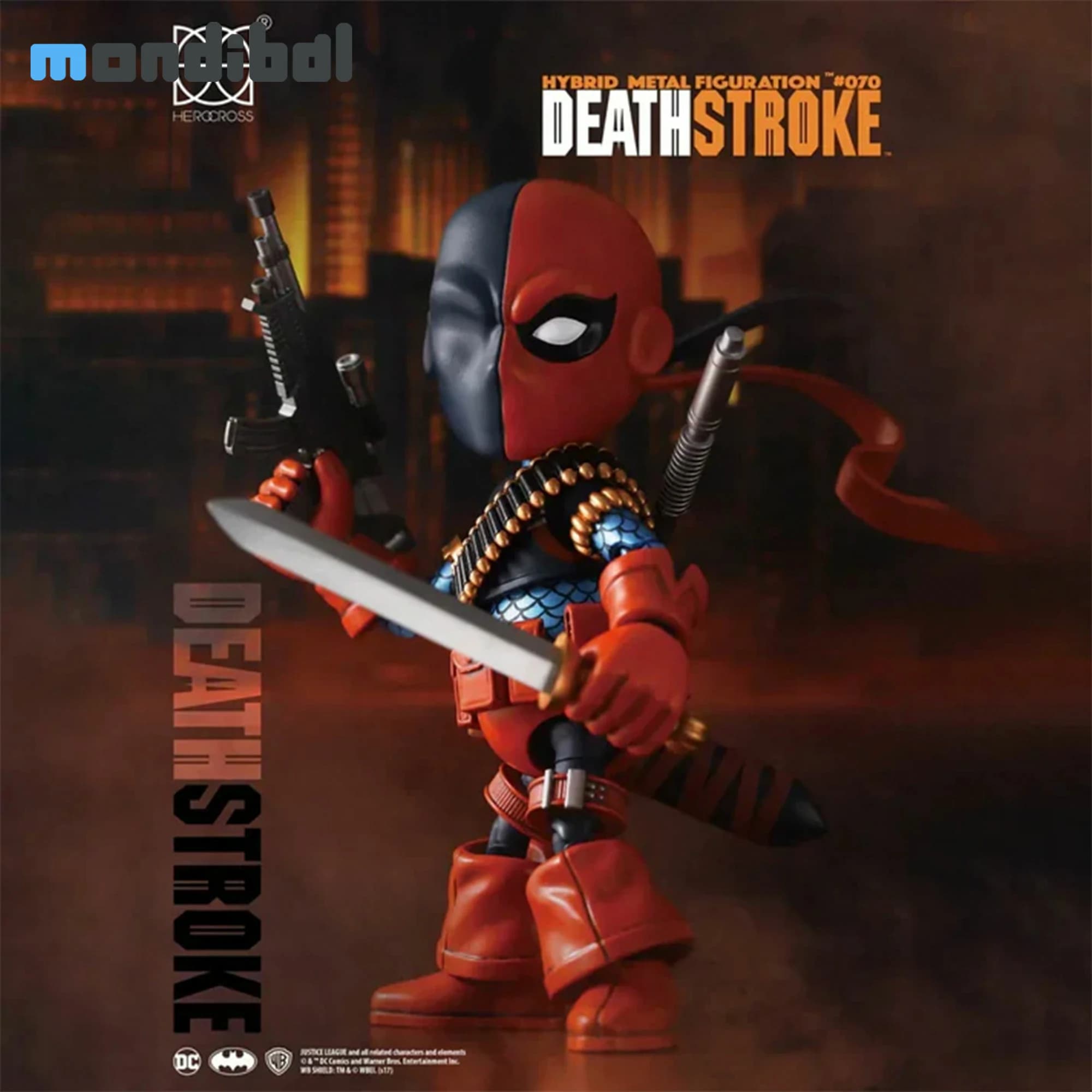 اکشن فیگور هیروکراس مدل دث‌ استروک Deathstroke — تصویر ۴