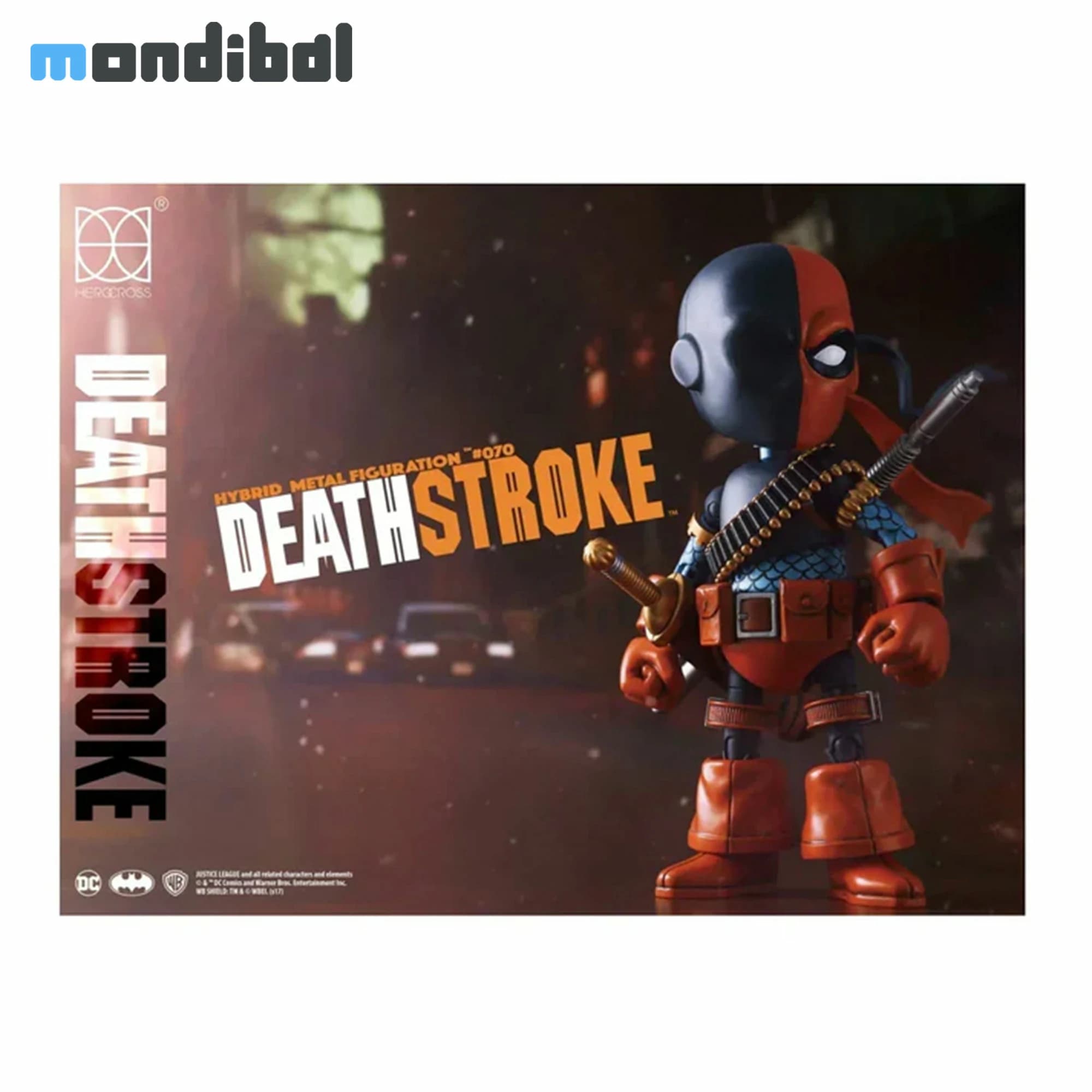 اکشن فیگور هیروکراس مدل دث‌ استروک Deathstroke — تصویر ۵