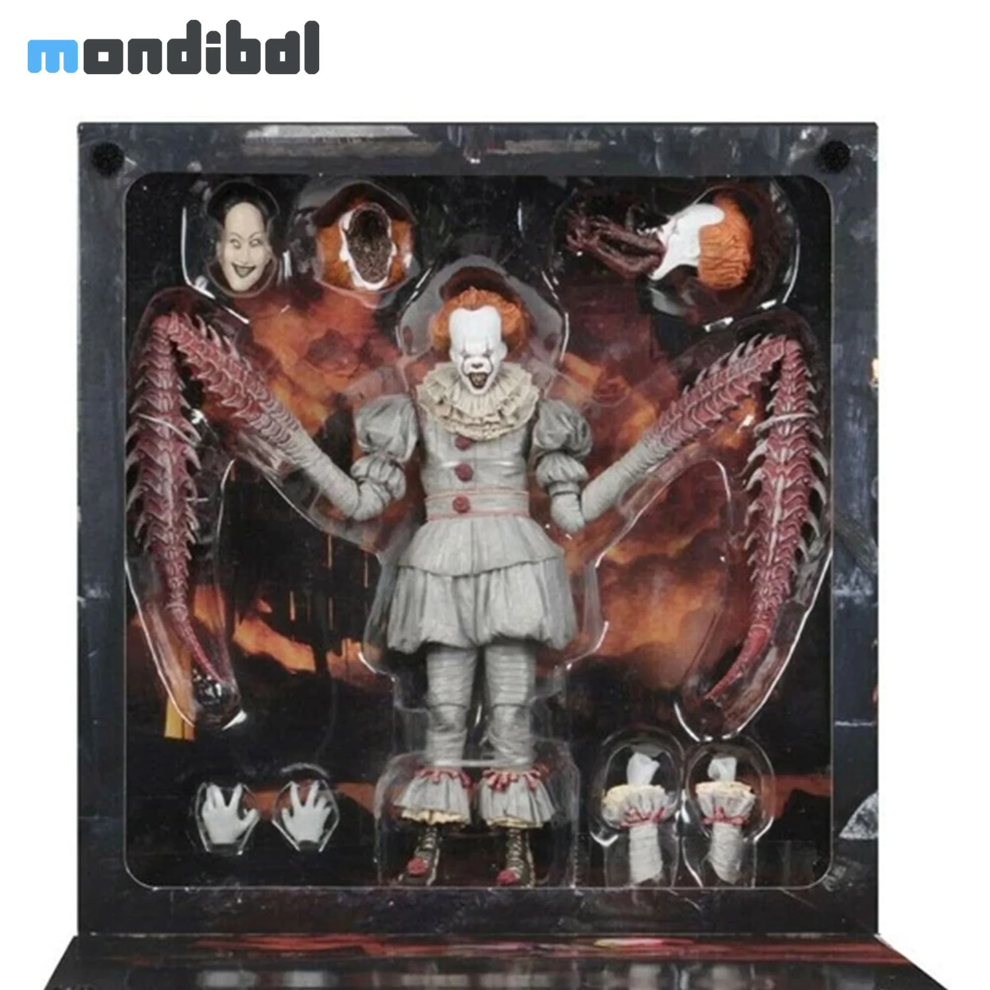 اکشن فیگور نکا مدل دلقک رقصنده پنی وایز Pennywise — تصویر ۳