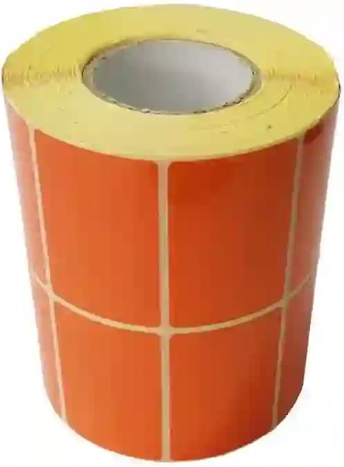 لیبل پی وی سی نارنجی دیجی کالا 34×51