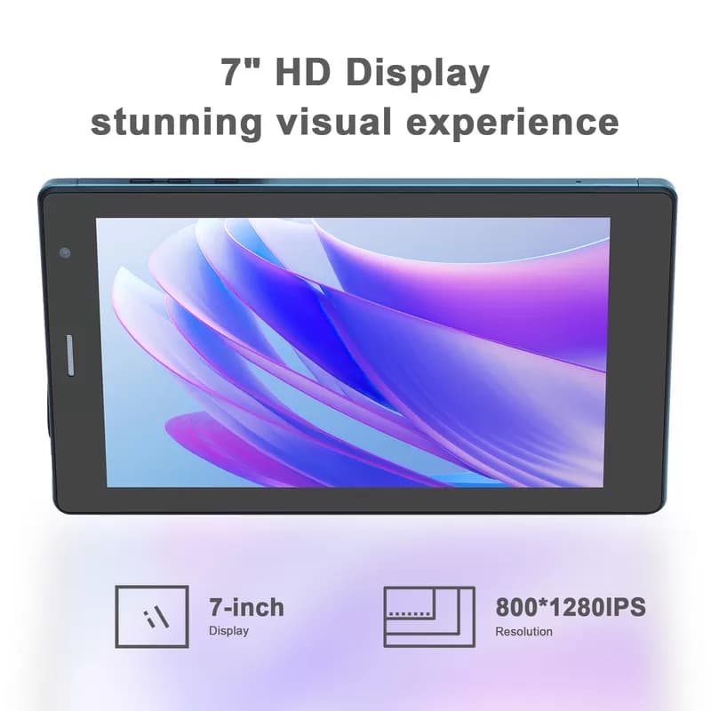 تبلت 7 اینچ آکبند اندروید سیمکارت خور برند C Idea مدل CM513 PRO آبی — تصویر ۱۲