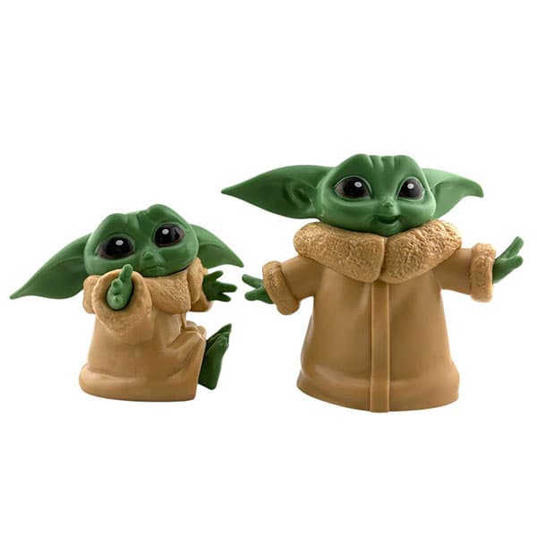 فیگور جنگ ستارگان مدل بیبی یودا بسته 2 عددی Baby Yoda
