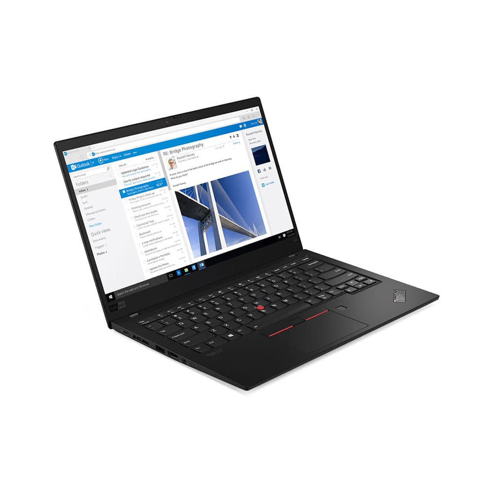 لپ‌تاپ تاچ Lenovo ThinkPad X1 Carbon نسل 8 | Core i7-8665U | رم 16GB | حافظه SSD 512GB | صفحه‌نمایش 14 اینچ لمسی FHD | ویندوز 10 پرو