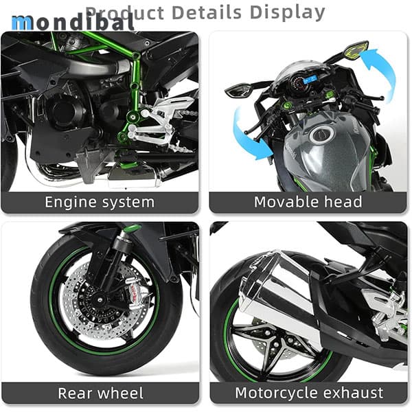 موتور کاوازاکی مدل Kawasaki H2R — تصویر ۵