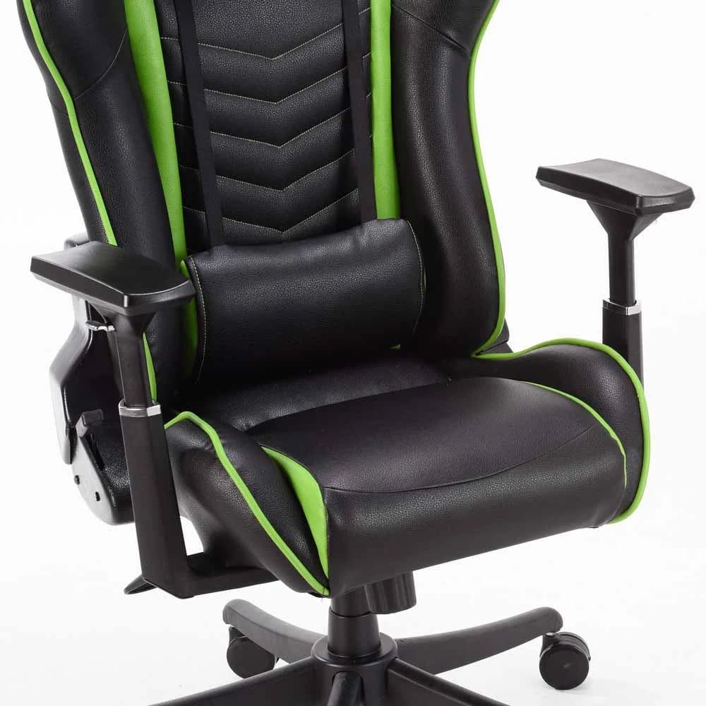 صندلی گیمینگ ام اس ریسر MSRacer Hybrid Green — تصویر ۶