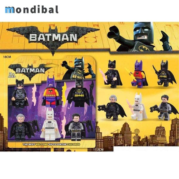 ساختنی مدل بتمن بسته 6 عددی Batman — تصویر ۴