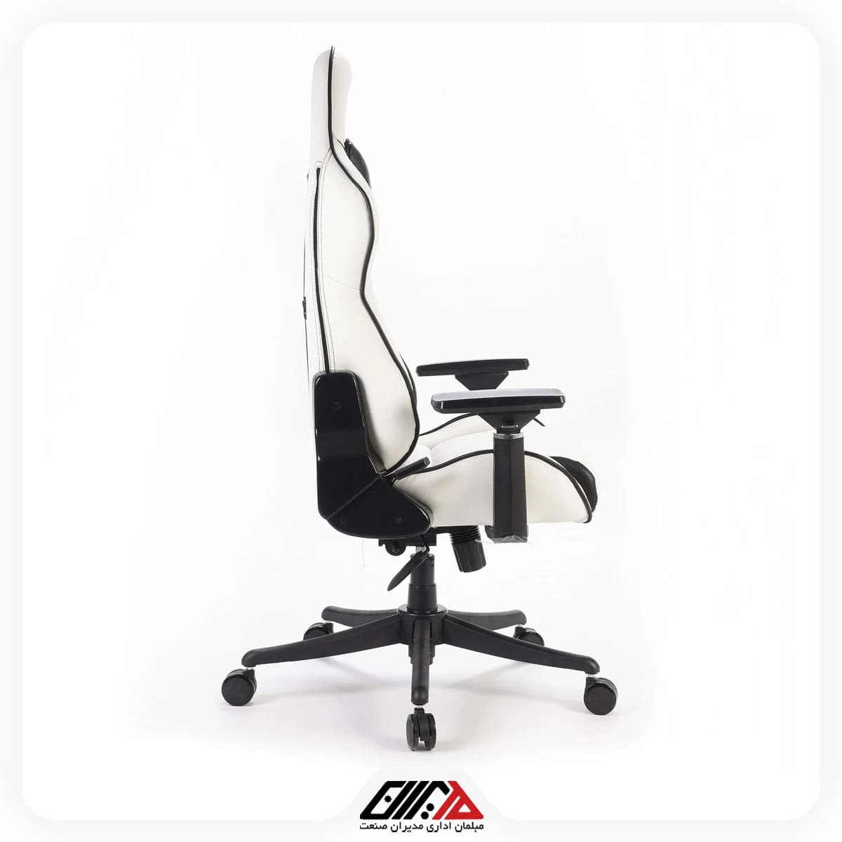 صندلی گیمینگ ام اس ریسر MSRacer Polar White — تصویر ۴