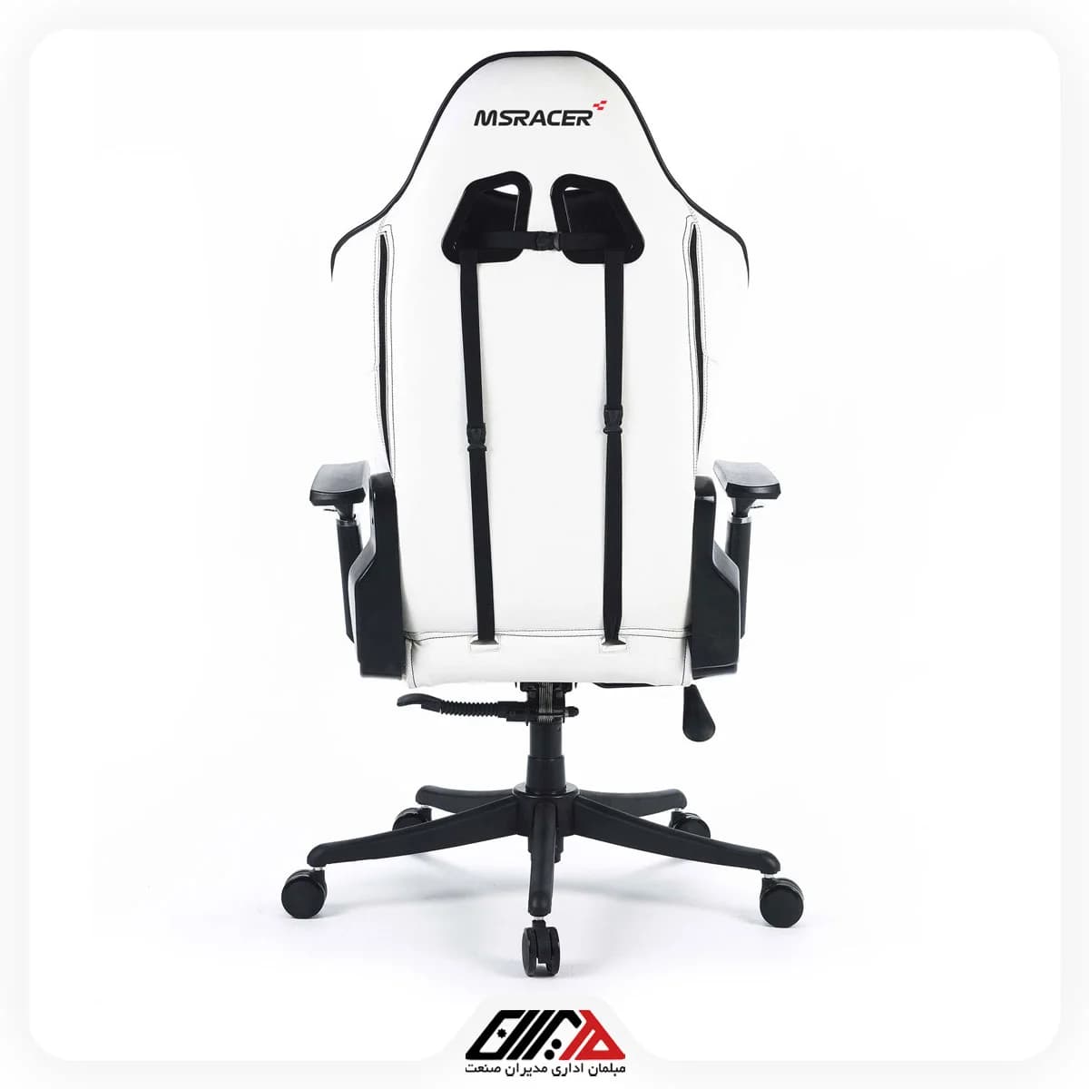 صندلی گیمینگ ام اس ریسر MSRacer Polar White — تصویر ۸