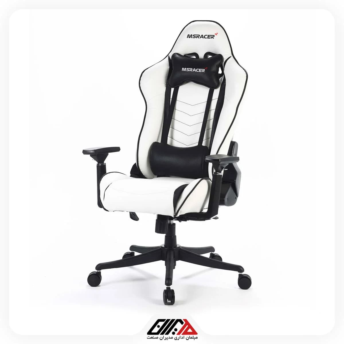صندلی گیمینگ ام اس ریسر MSRacer Polar White