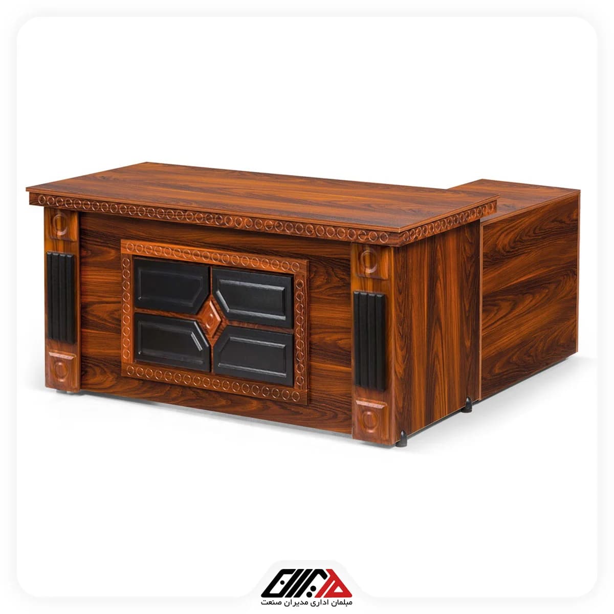 میز مدیریت نیمه وکیوم 180 غزال — تصویر ۲
