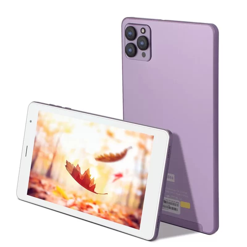 تبلت 8 اینچ آکبند اندروید سیمکارت خور برند C Idea مدل CM813 PRO بنفش — تصویر ۲