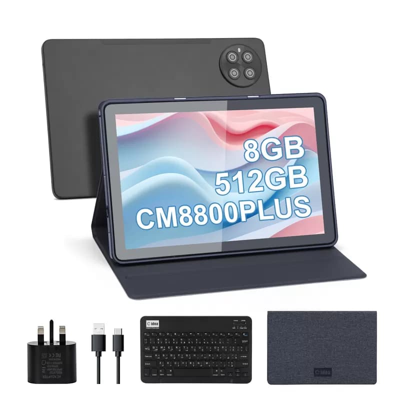 تبلت اندروید 10 اینچ برند C idea مدل CM8800 PLUS مشکی — تصویر ۵