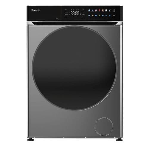 ماشین لباسشویی زانتی سیلورمدل ZSBWMF-12FD14T6ASS با ظرفیت ۱۲ کیلوگرم