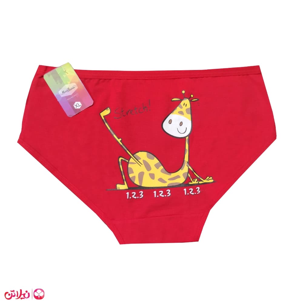 شورت زنانه طرح چاپی بانو