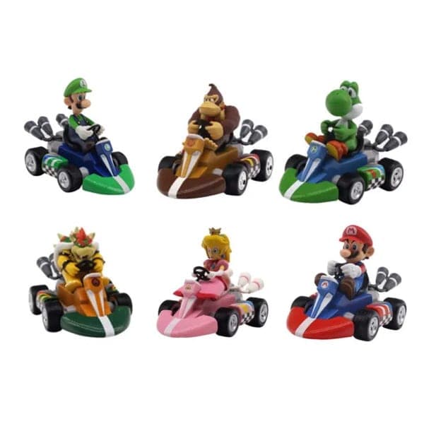 فیگور مدل سوپر ماریو بسته ۶ عددی Super Mario — تصویر ۲