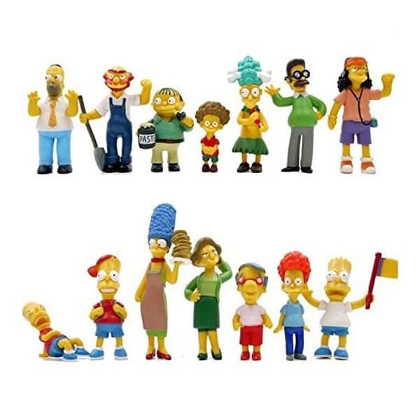 فیگور مدل سیمپسون ها بسته ۱۴ عددی The Simpsons
