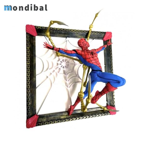اکشن فیگور دیواری دایموند سلکت تویز مدل مرد عنکبوتی Marvel Spider-Man — تصویر ۴