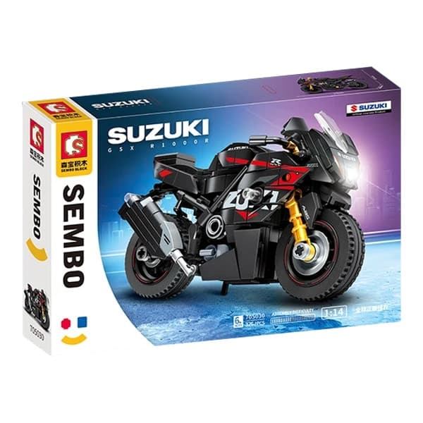 ساختنی سمبو بلاک مدل موتور سوزوکی ۱۰۰۰ کد ۷۰۵۰۳۰ Suzuki GSX R1000R