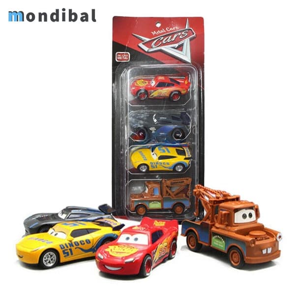 ماشین متال کارز مدل ماشین ها بسته ۴ عددی Cars — تصویر ۴