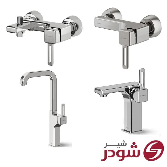 ست شیرآلات شودر مدل میشل — تصویر ۱۰