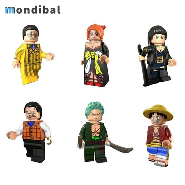 ساختنی مدل لوفی بسته ۶ عددی Monkey D. Luffy — تصویر ۳