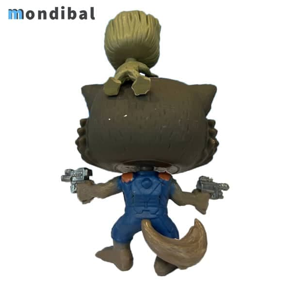 اکشن فیگور فانکو پاپ مدل راکت راکن با گروت Rocket Raccoon With Groot — تصویر ۵