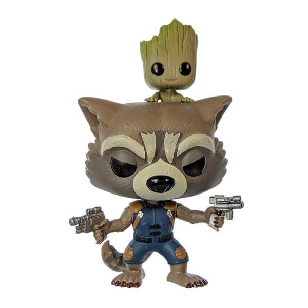 اکشن فیگور فانکو پاپ مدل راکت راکن با گروت Rocket Raccoon With Groot