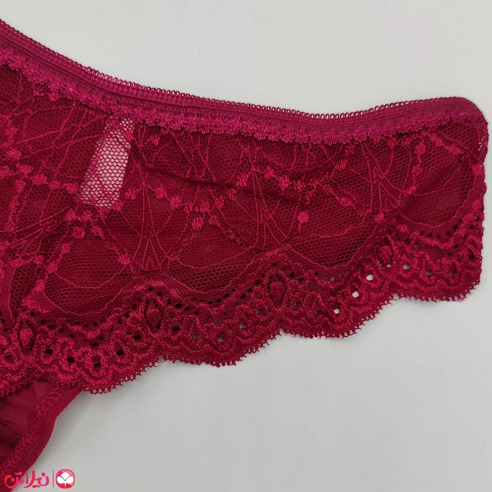 شورت لامبادا زنانه پشت تور مدل 2374 — تصویر ۶