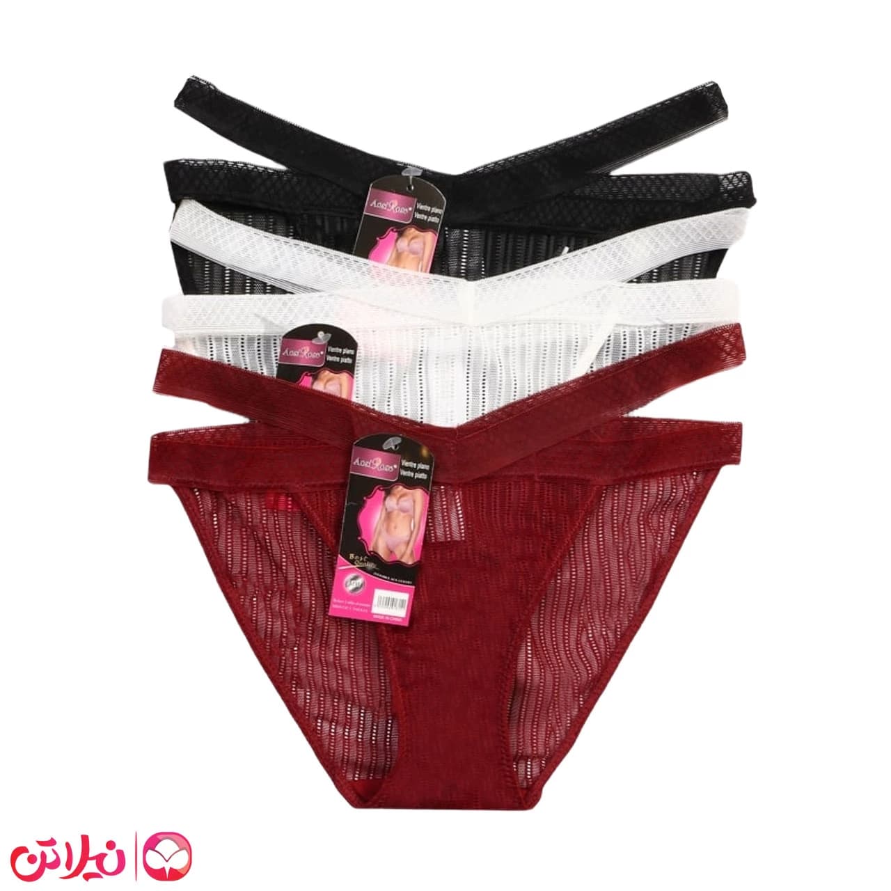 شورت زنانه aosi rose توری مدل 1066 — تصویر ۴