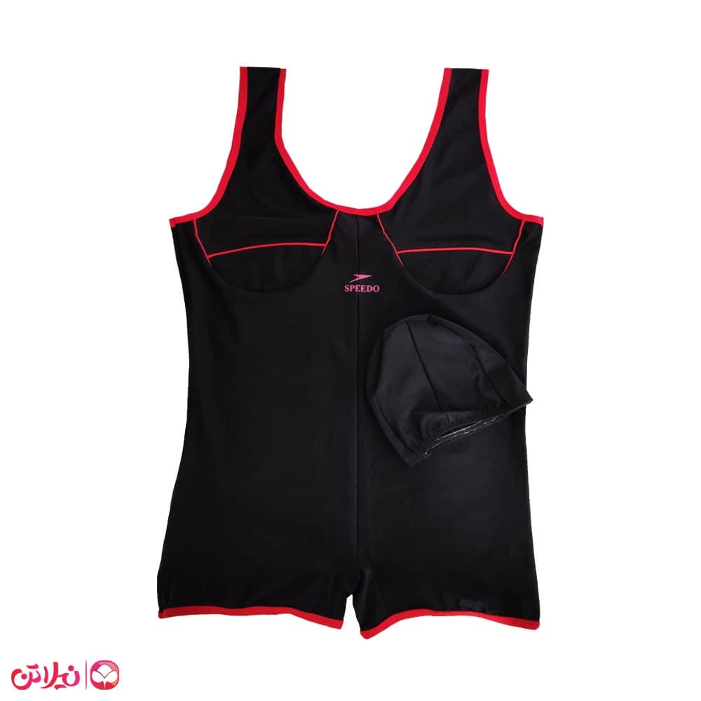 مایو زنانه سرهمی طرح speedo