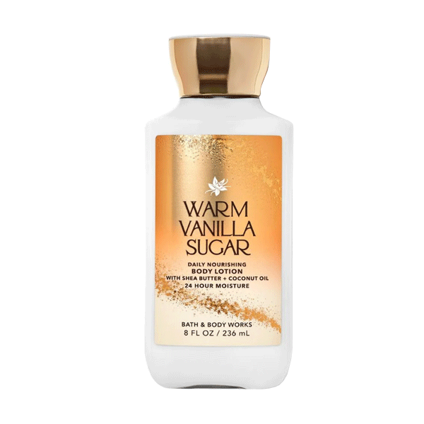 لوسیون بدن بث اند بادی ورکس مدل Warm Vanilla Sugar حجم 236 میلی لیتر — تصویر ۲