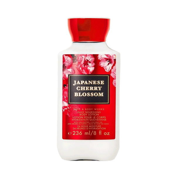 لوسیون بدن بث اند بادی ورکس مدل Japanese Cherry Blossom حجم 236 میلی لیتر
