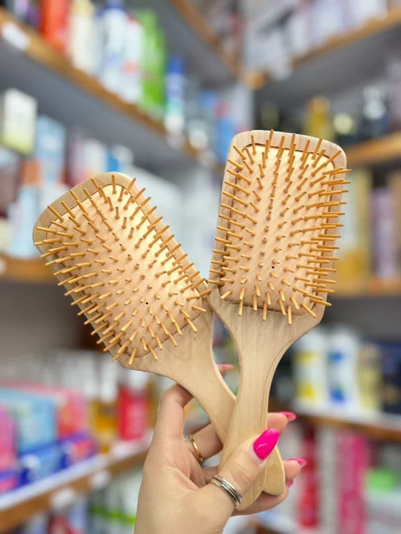 برس چوبی سایز بزرگ بامبو