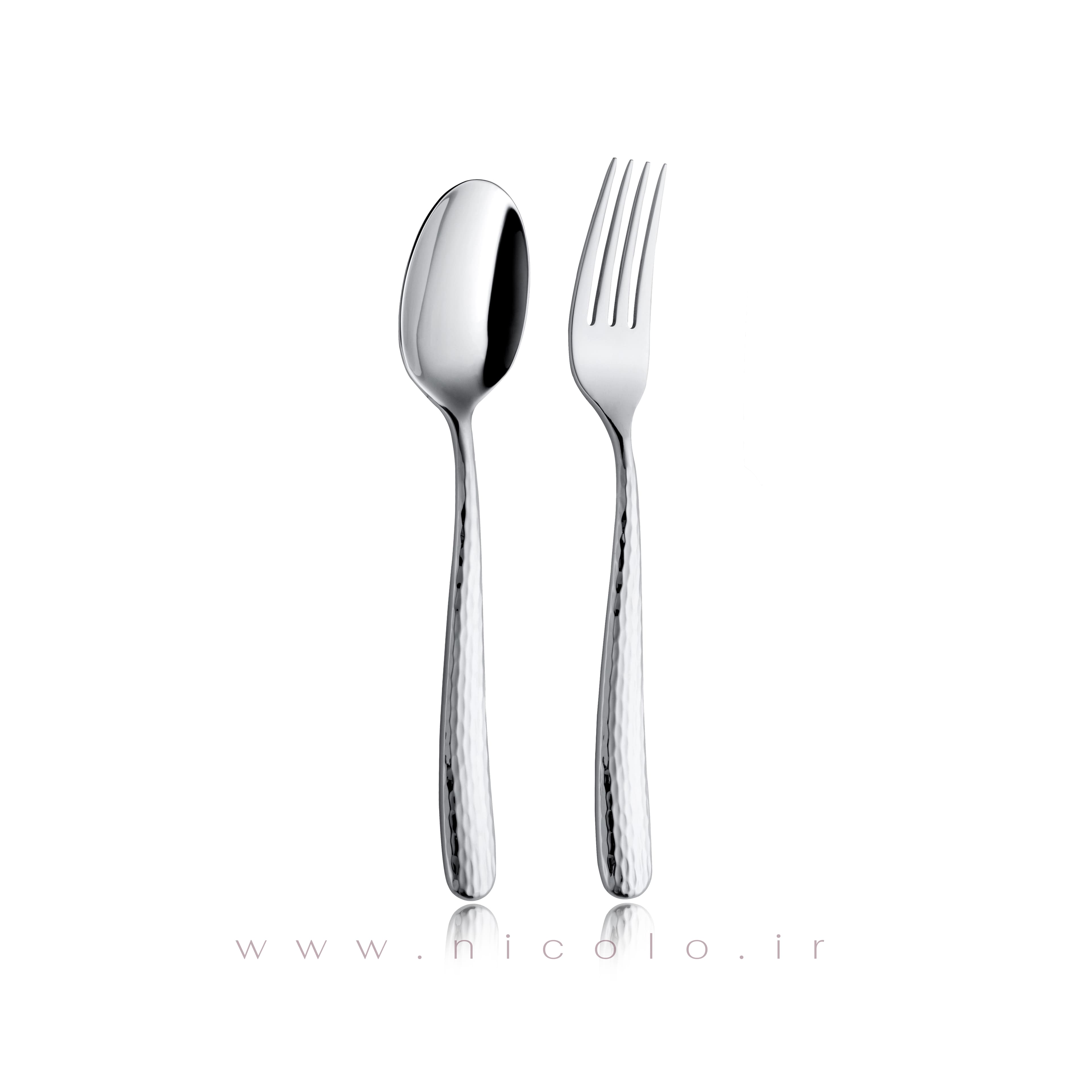 سرویس قاشق چنگال ۱۲پارچه برلیان نیکولو