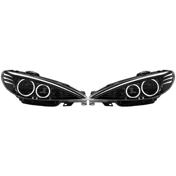 چراغ جلو اسپرت پژو 206 طرح BMW — تصویر ۳