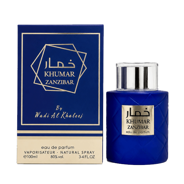 ادکلن وادی الخلیج مدل خمار زنزیبار مشابه اسد زنزیبار لطافه — تصویر ۲
