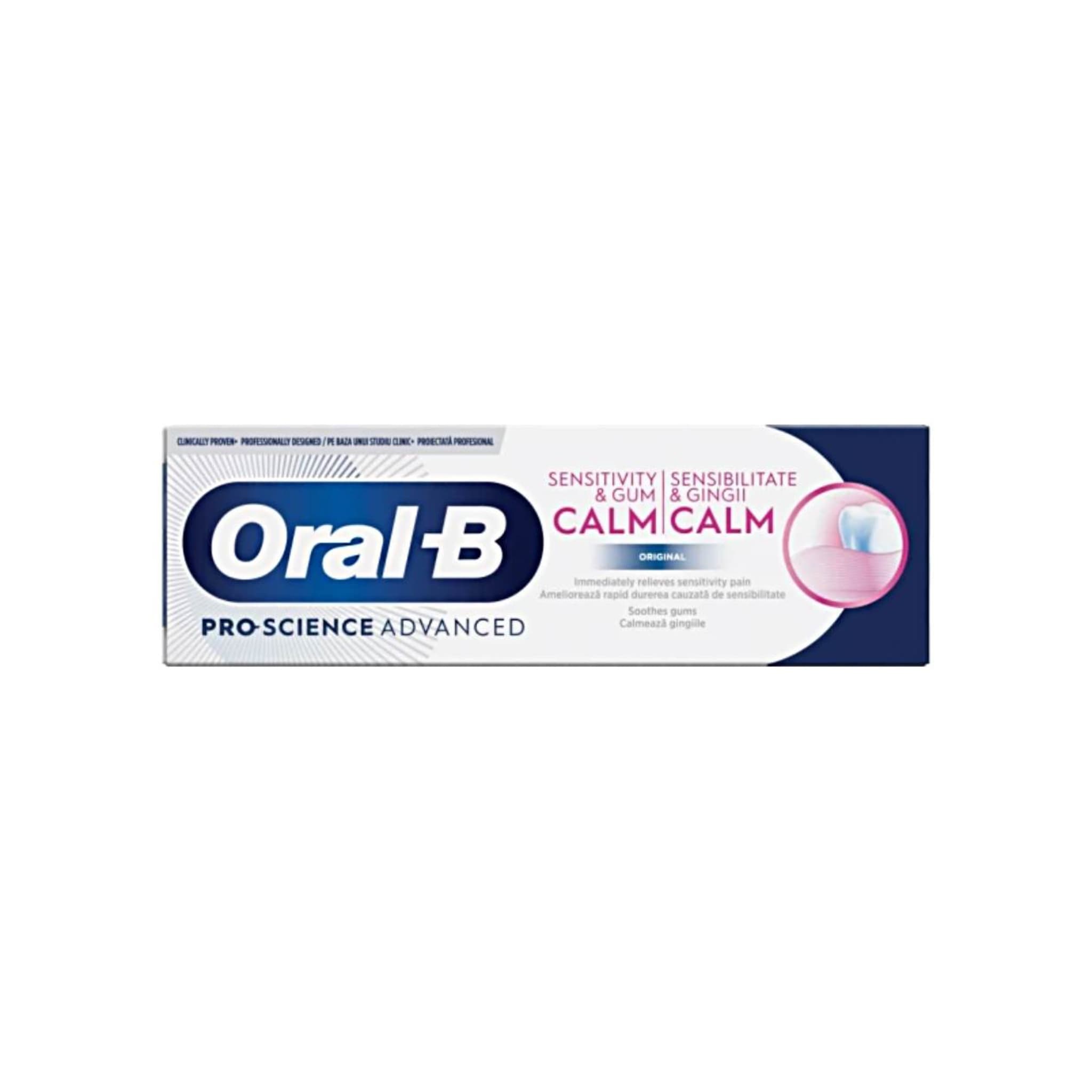 خمیر دندان اورال بی Oral-B مدل Calm ضد حساسیت و درد